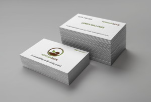 Moder Business Card Design for Renewables Business  | Visitenkarten-Design von chandrayaan.creative