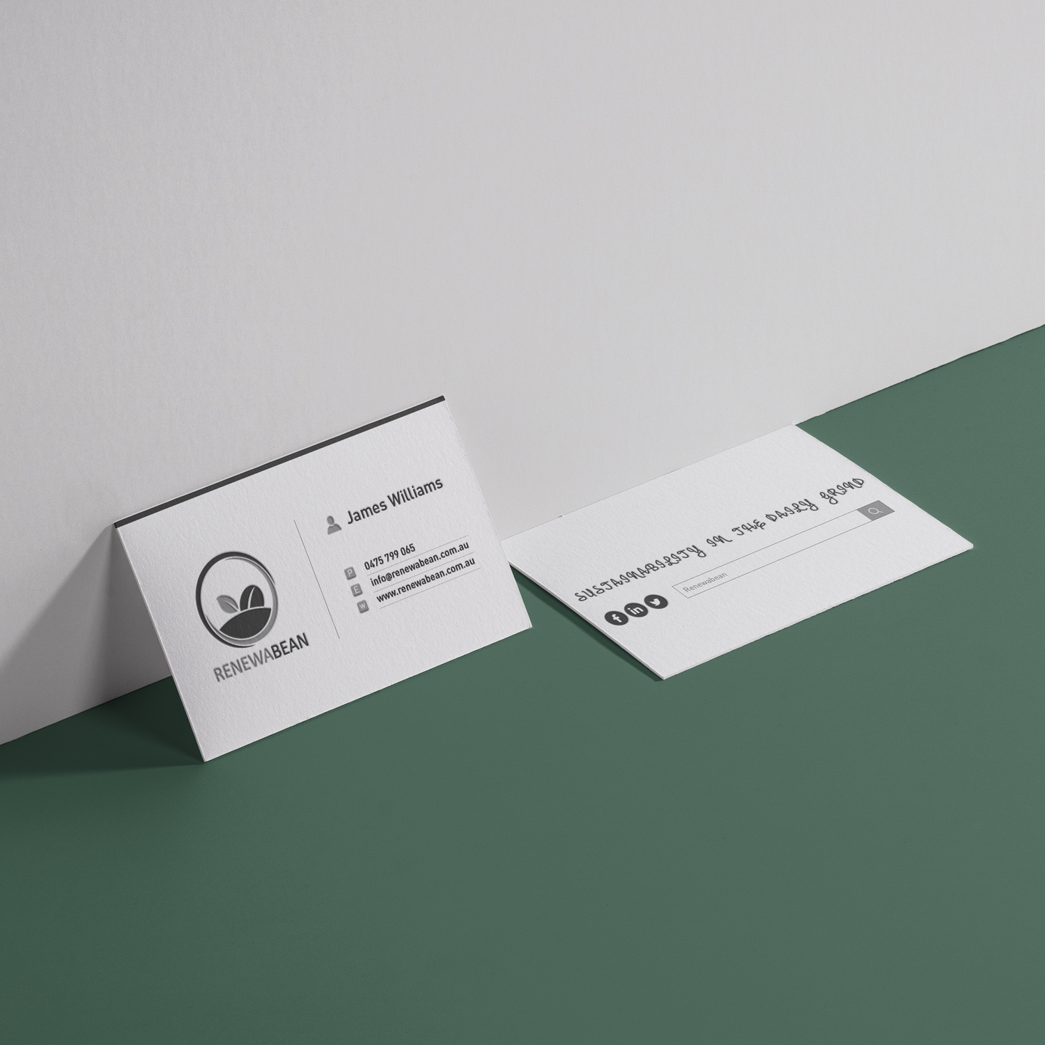 Visitenkarten-Design von Nhronju für dieses Projekt | Design #18996154