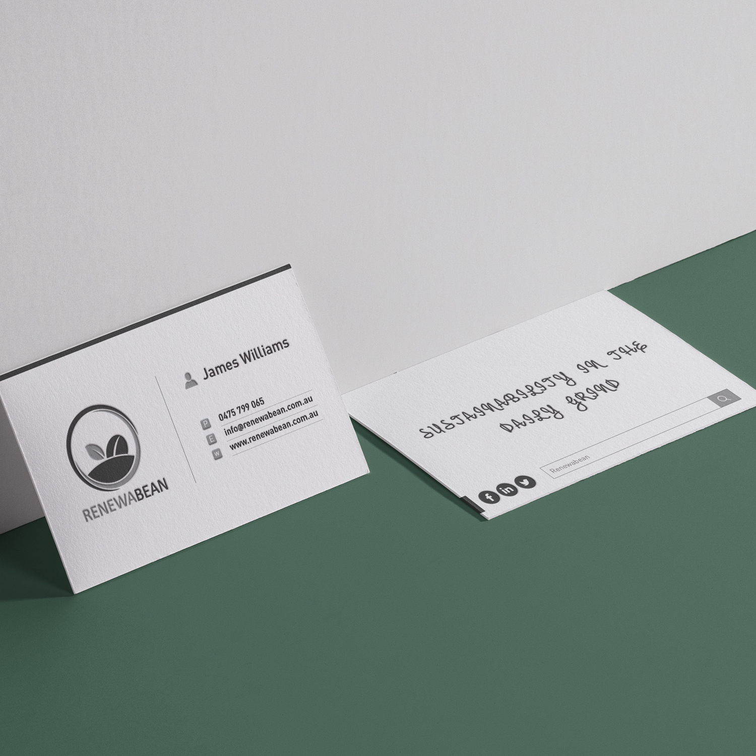 Visitenkarten-Design von Nhronju für dieses Projekt | Design #18996187