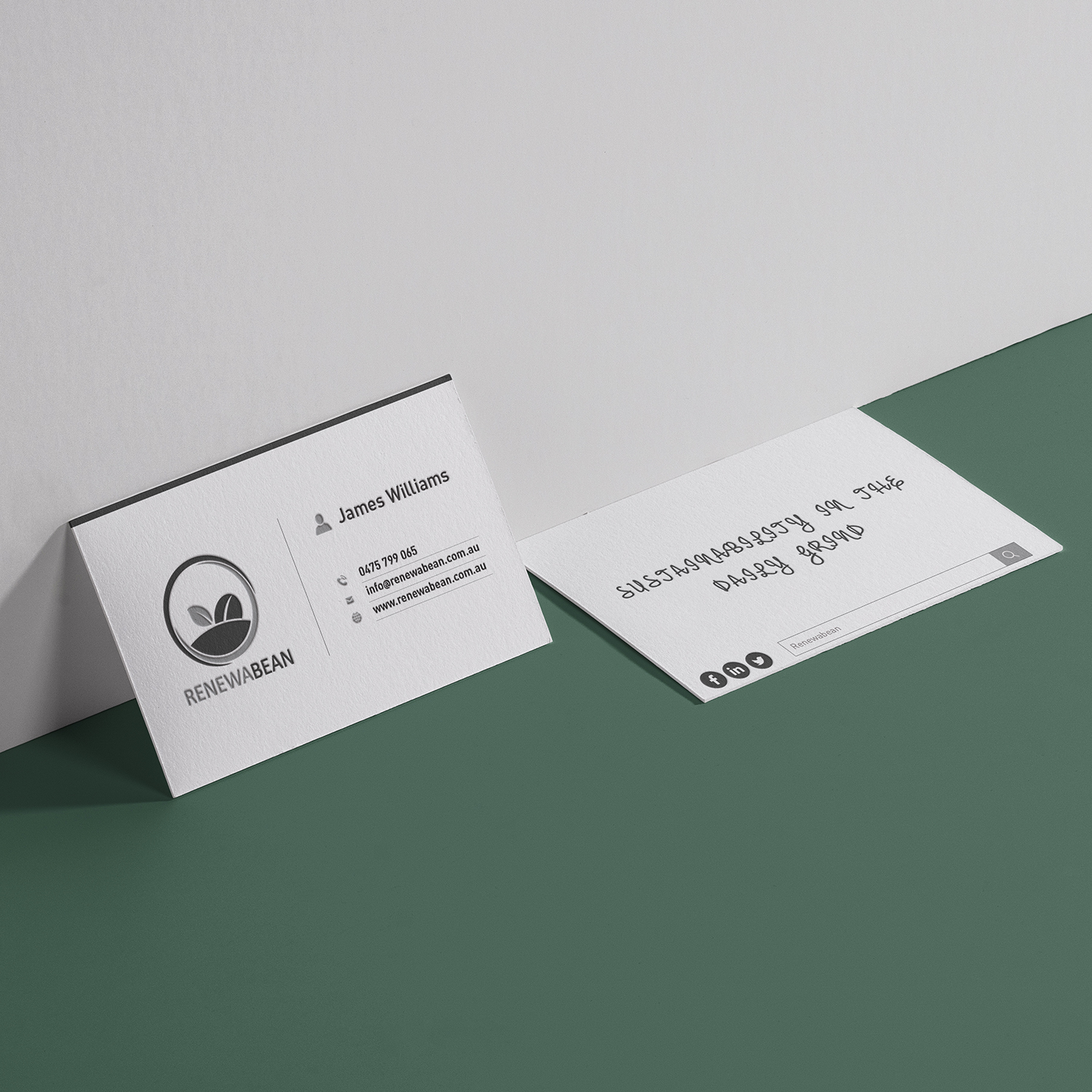 Visitenkarten-Design von Nhronju für dieses Projekt | Design #18996262