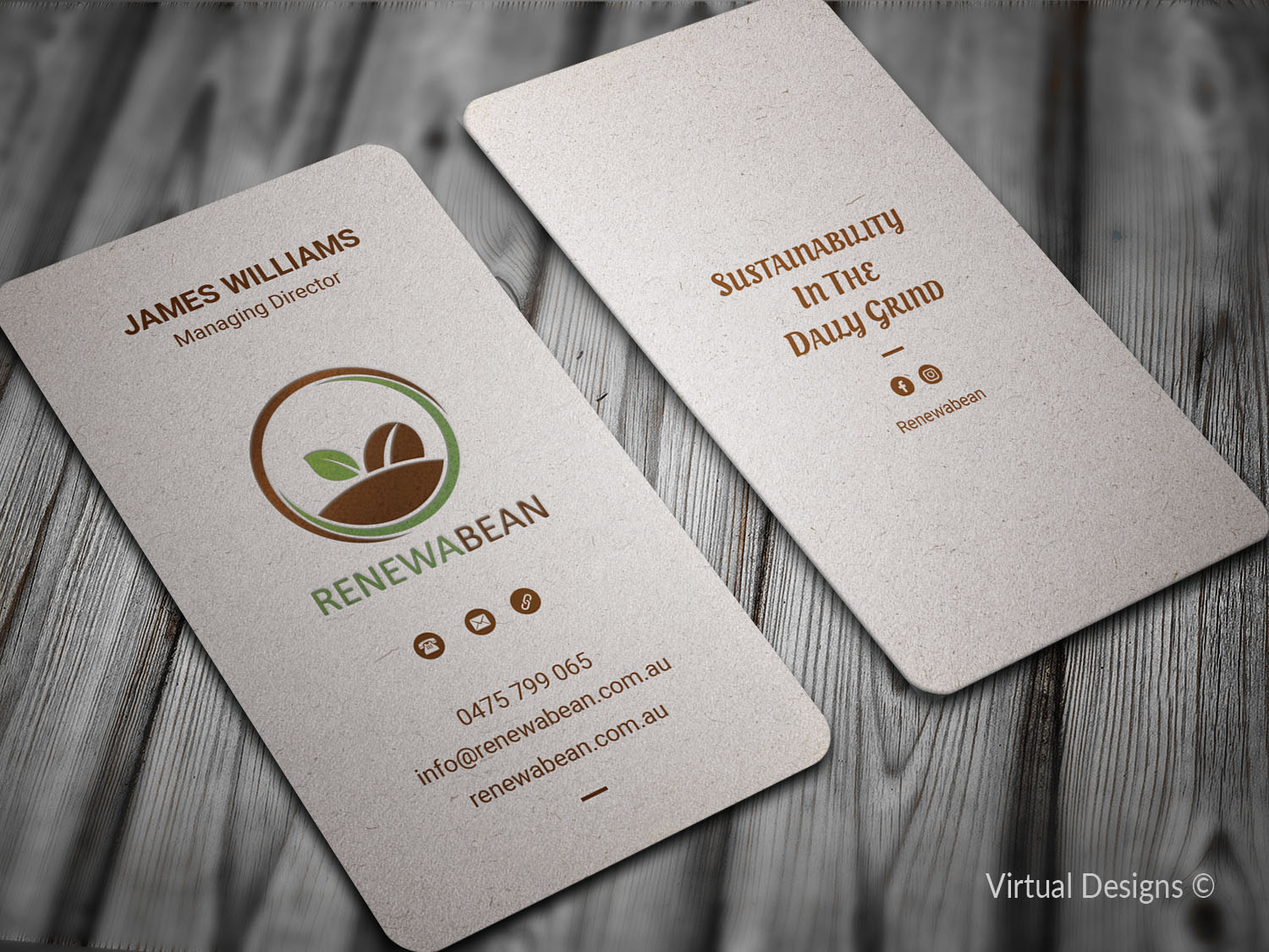 Business Card Design by SyncFuse™ Solutions for this project | Design: #18974271