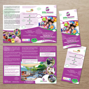 Childcare Centre trifold brochure | Design de Flyer par - SWING -