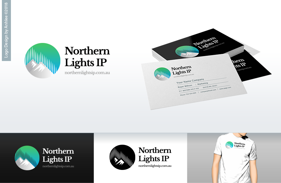 Logo Design by Anhlee for Northern Lights IP | Design #19019552