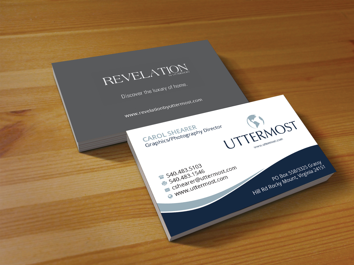 Visitenkarten-Design von Creations Box 2015 für dieses Projekt | Design #19038950