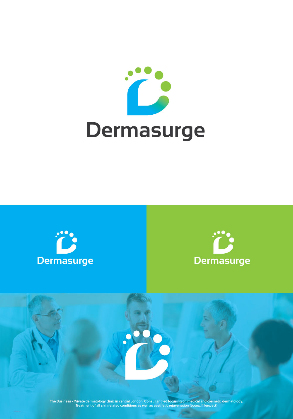Logo Design by ecorokerz for Dermasurge | Design #19000362