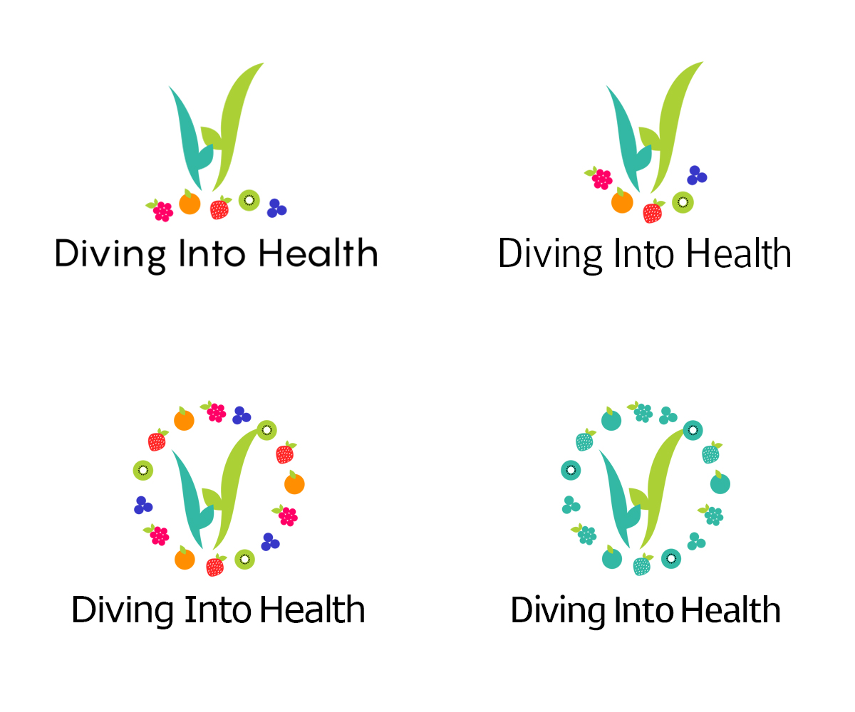 Logo Design by ZETA for Diving Into Health | Design #19053040