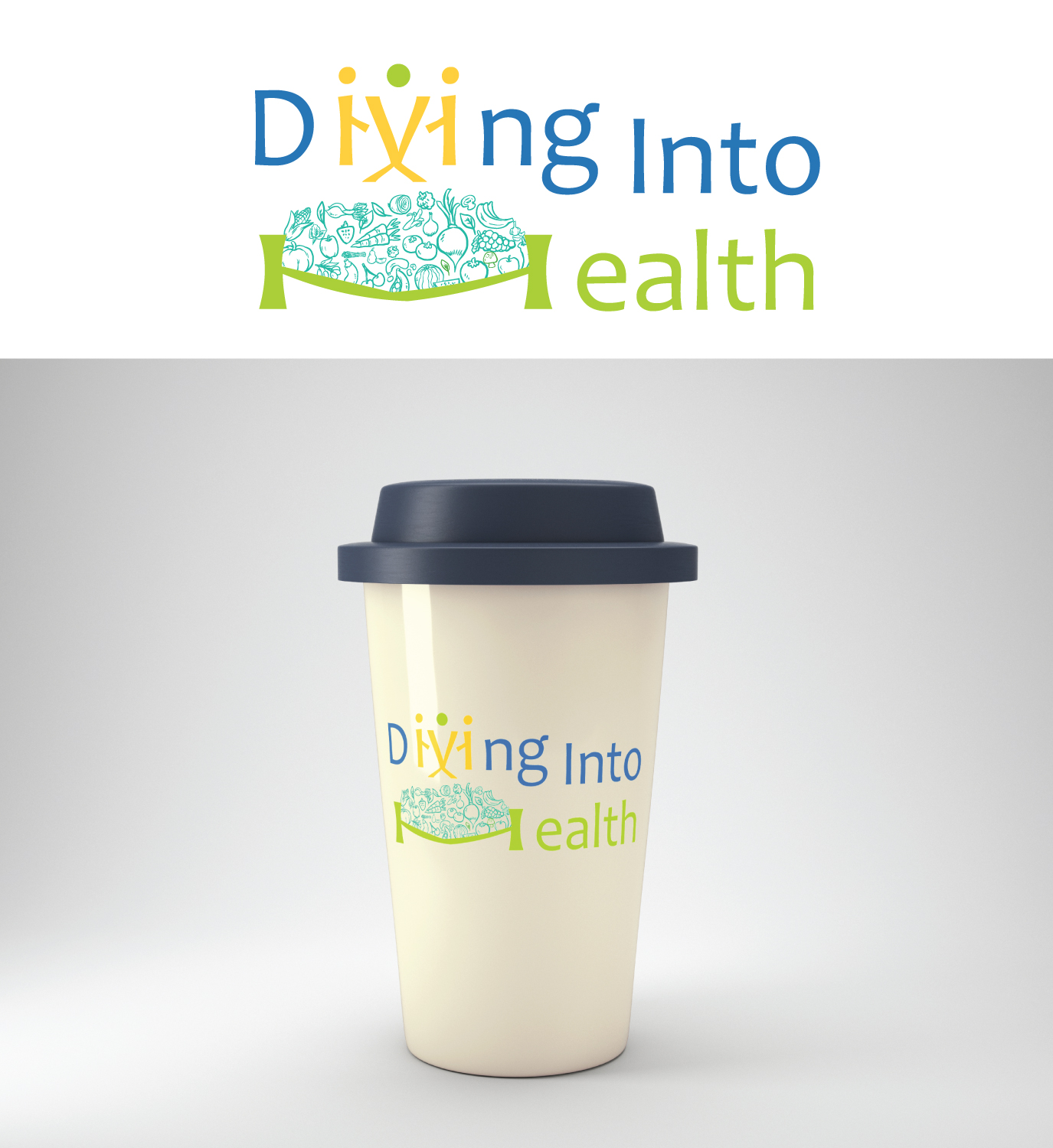 Logo Design by greatmana for Diving Into Health | Design #19049466