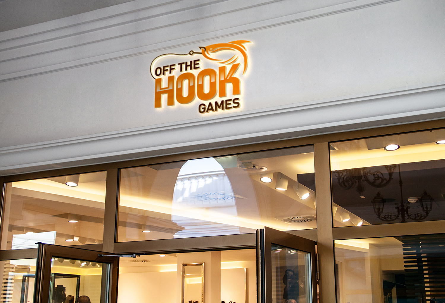 Logo Design by Deziners Zone for Off the Hook Games, LLC | Design #18980492