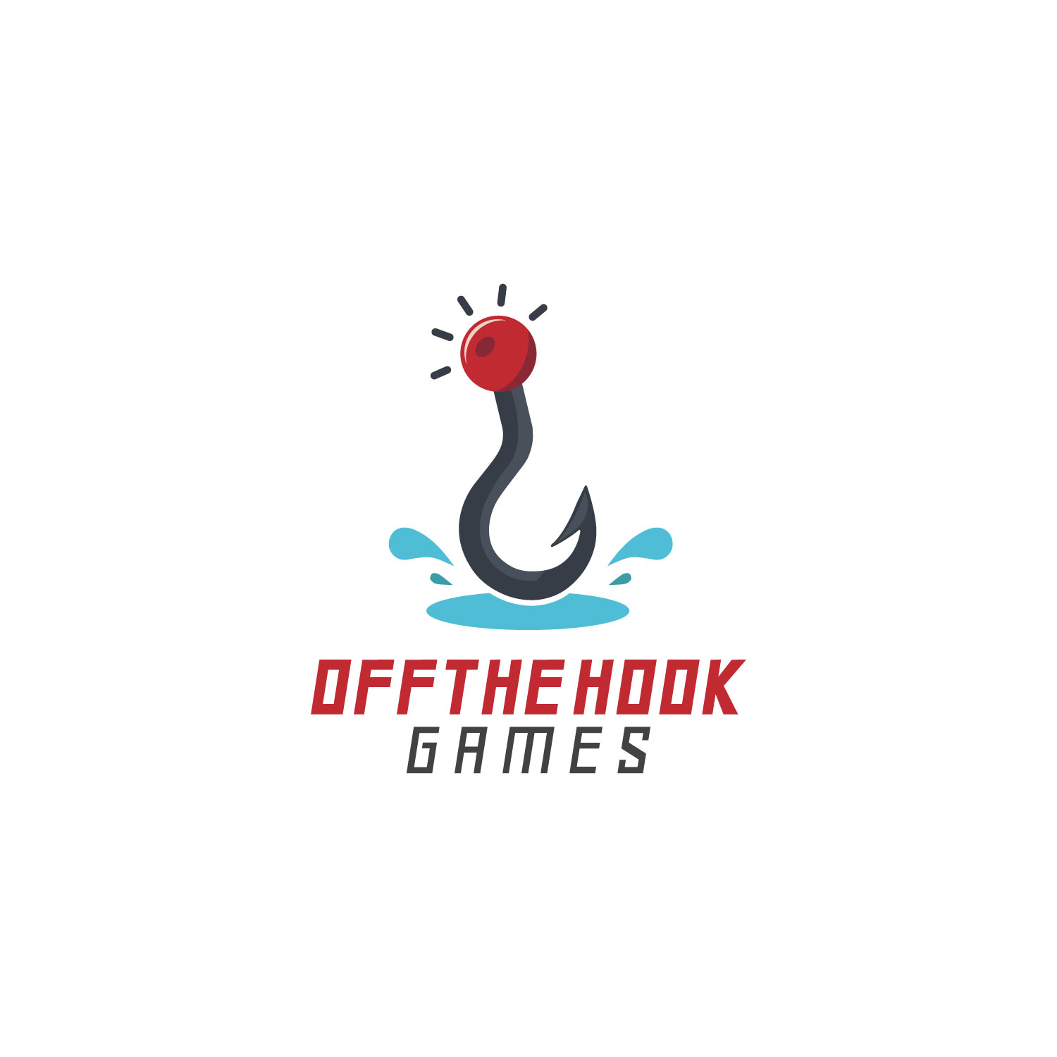 Logo Design by DANPAINEDESIGN for Off the Hook Games, LLC | Design #19031826