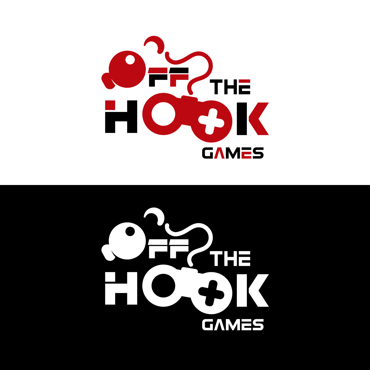 Logo Design by Logo Blox for Off the Hook Games, LLC | Design #18992385