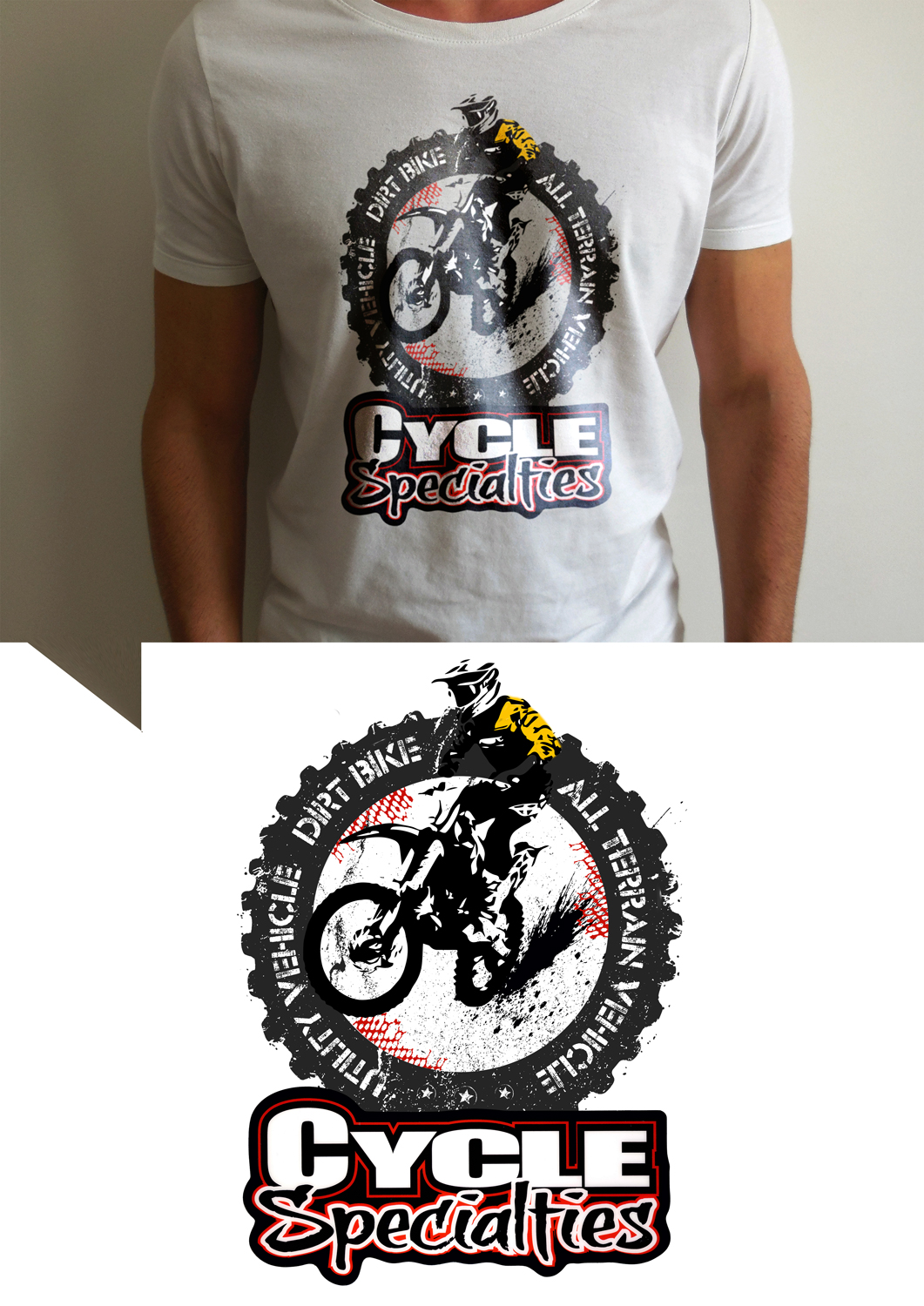 T-shirt Design by Tomi and Edó for CYCLE SPECIALTIES | Design #18977322