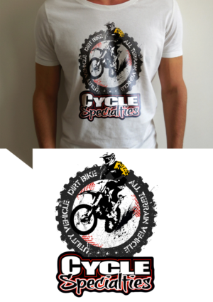 CYCLE SPECIALTIES OFF ROAD T-shirt | T-Shirt-Design von Tomi and Edó