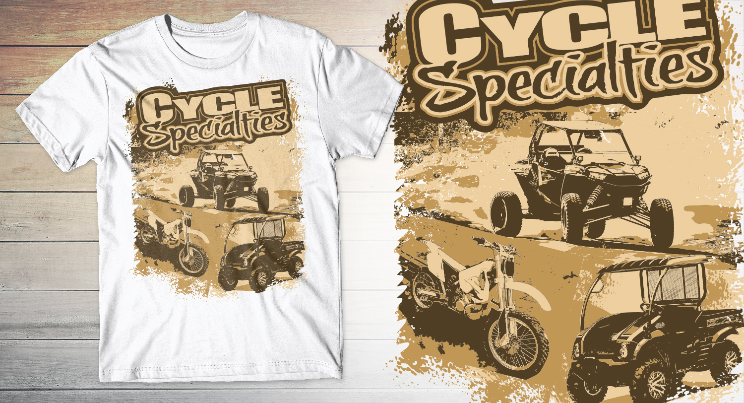 T-shirt Design by db1404 for CYCLE SPECIALTIES | Design #18977578