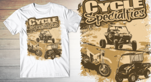 CYCLE SPECIALTIES OFF ROAD T-shirt | T-Shirt-Design von db1404