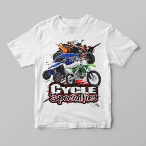 T-Shirt-Design von ORCA Creative für CYCLE SPECIALTIES | Design #19034233