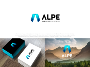 Alpe | Logo Design by dharlan