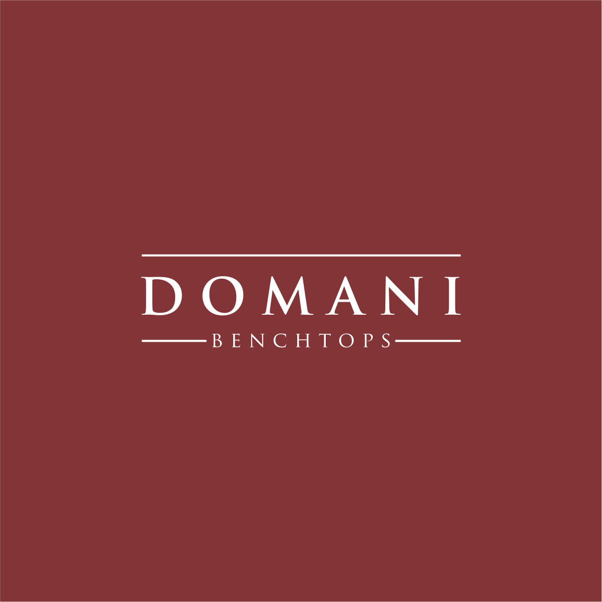 Logo Design by kenthuz for Domani Benchtops | Design #18991433