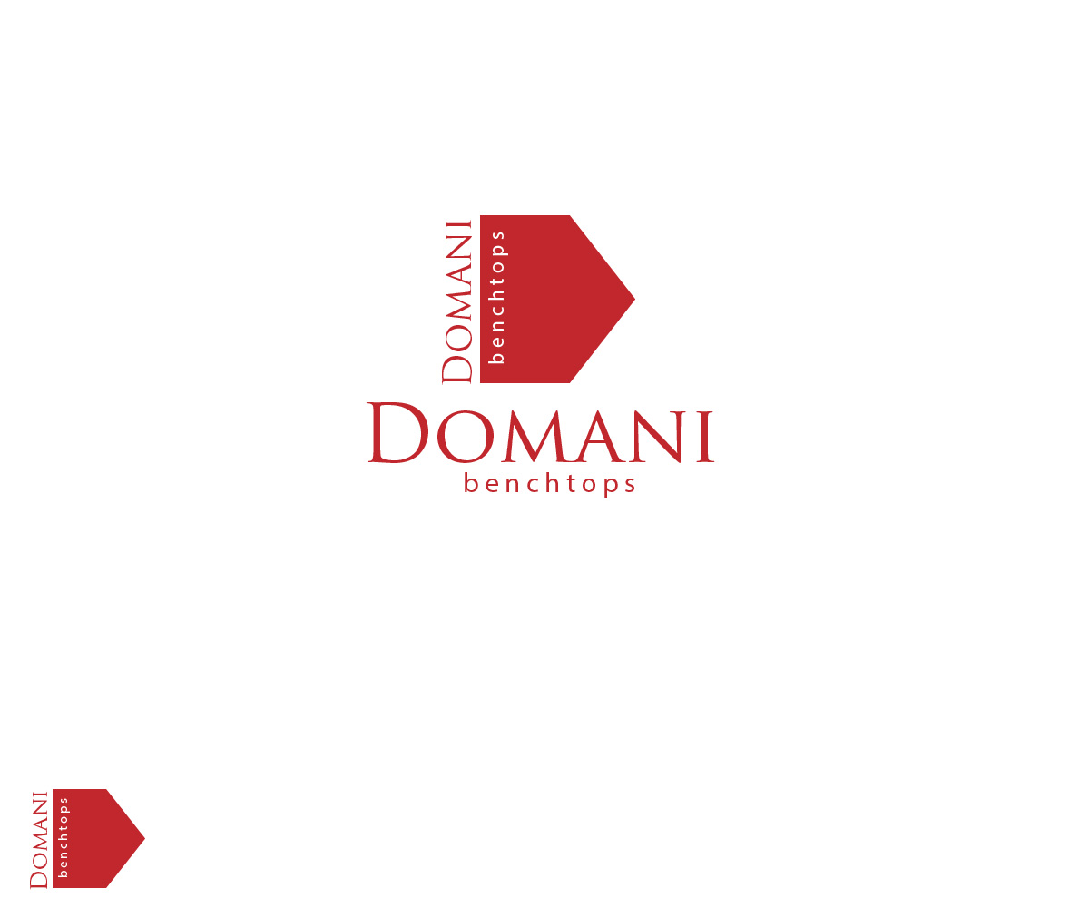 Logo Design by Justin E for Domani Benchtops | Design #18978876