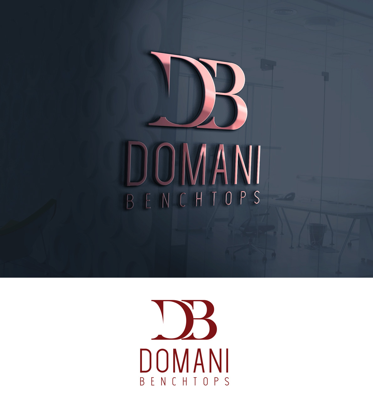 Logo Design by Impressive Solutions for Domani Benchtops | Design #18979349