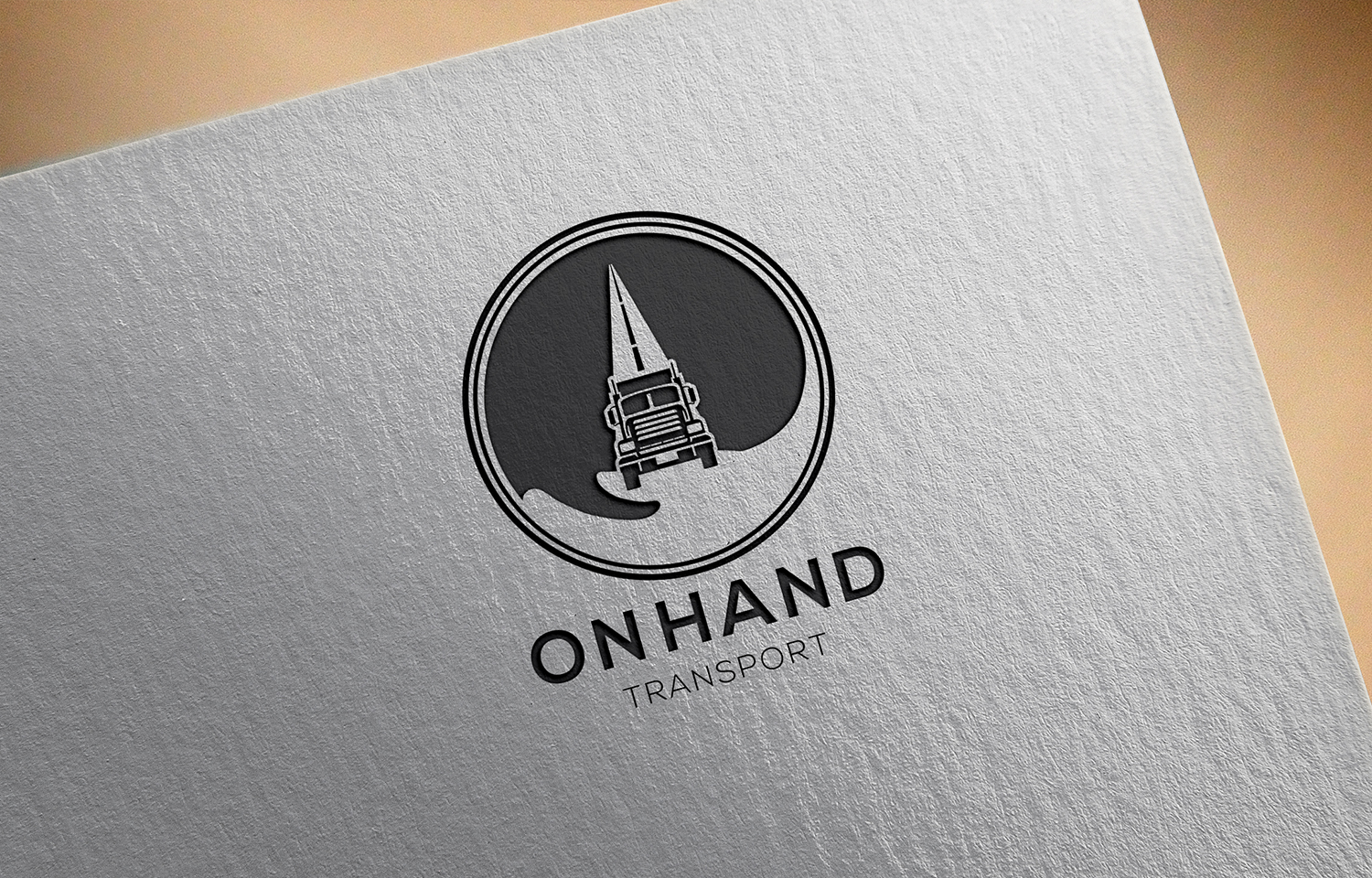 Logo-Design von Anooshaa für OnHand Transport | Design #19053433