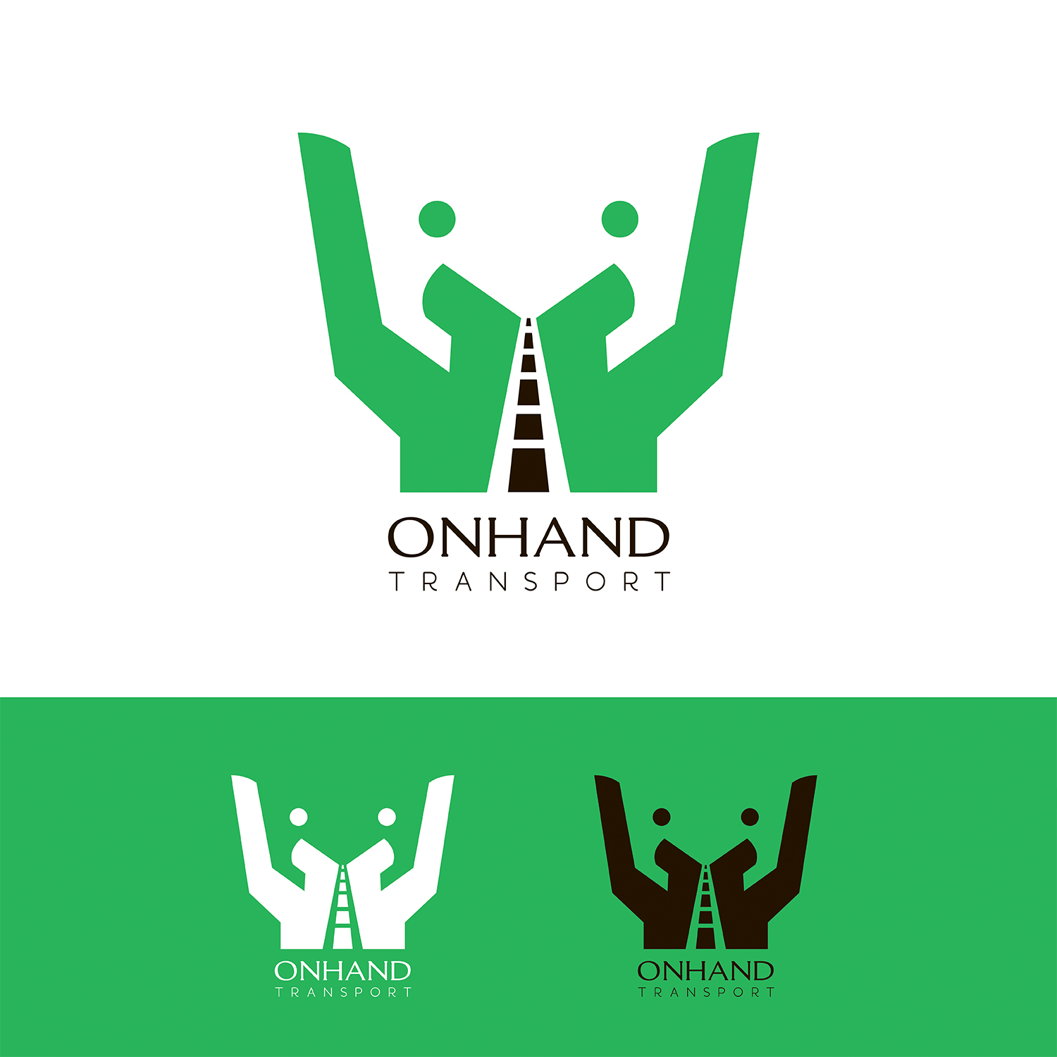 Logo Design by Sharp-The-Blurs for OnHand Transport | Design #19052174