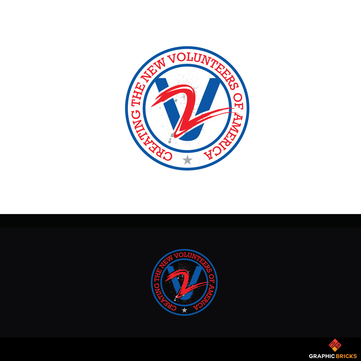 Logo Design by Graphic Bricks for Volunteers of America | Design #18981875