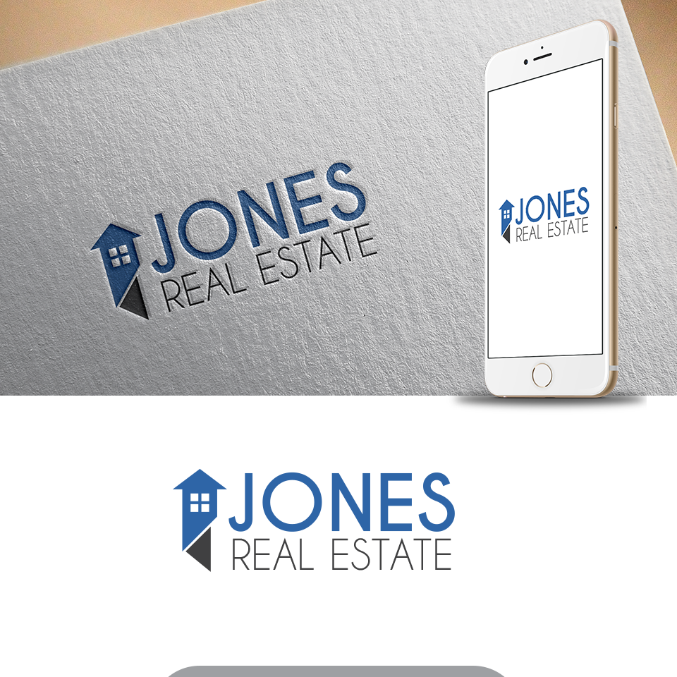 Logo Design by cracuz09 for Jones Real Estate | Design #18985803