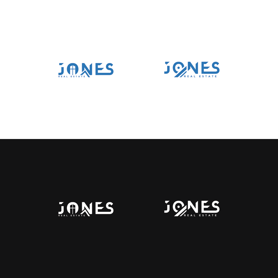 Logo Design by Verified artistry (Design garden) for Jones Real Estate | Design #19039977