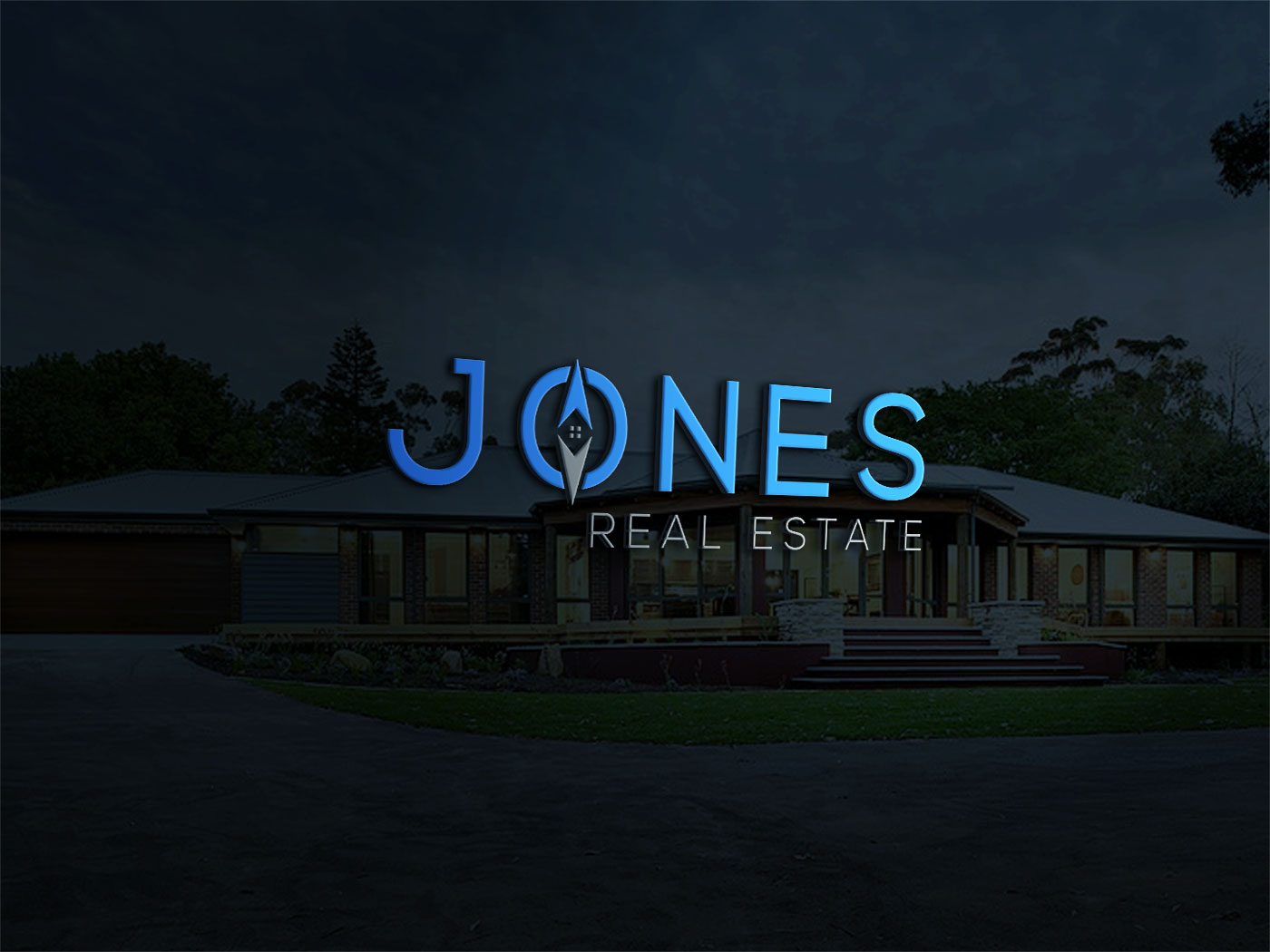 Logo Design by Deziners Zone for Jones Real Estate | Design #19003433