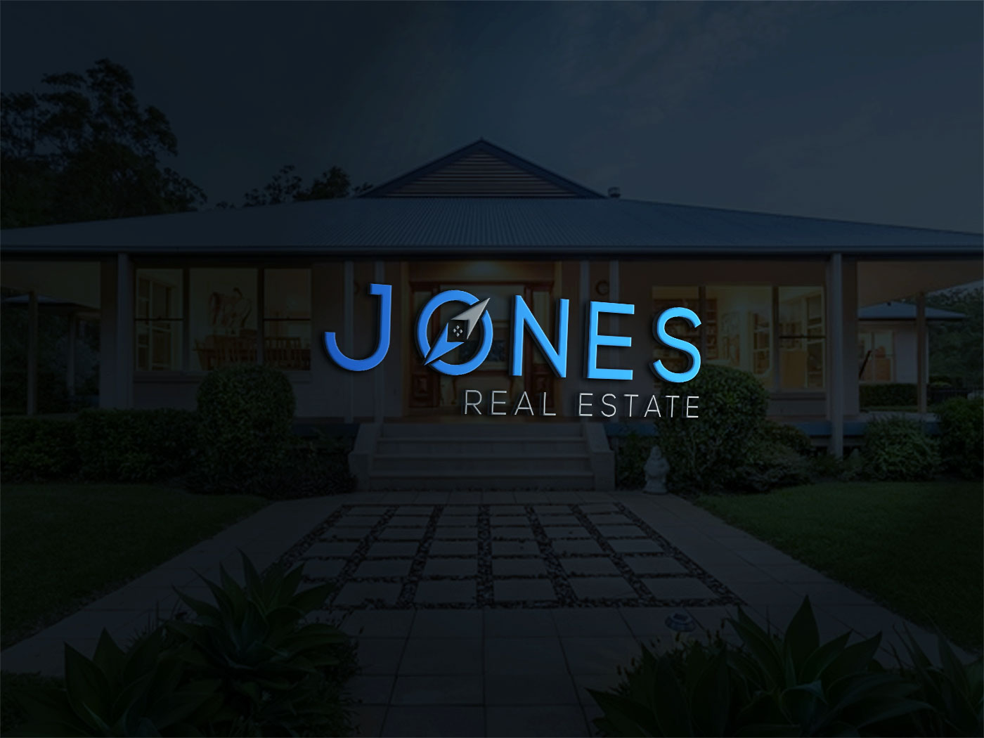 Logo Design by Deziners Zone for Jones Real Estate | Design #19007568
