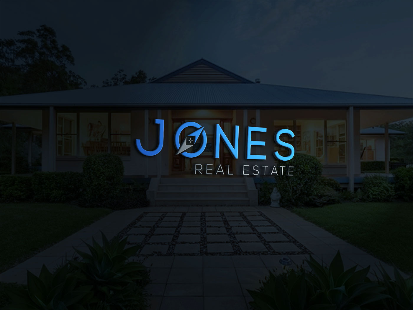 Logo Design by Deziners Zone for Jones Real Estate | Design #19007569