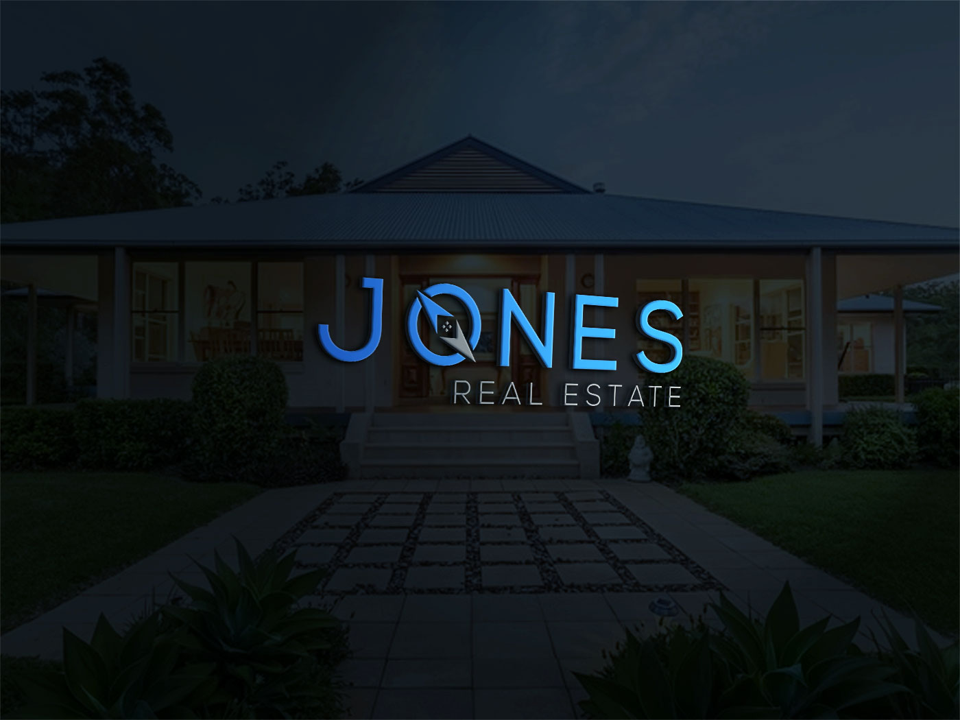 Logo Design by Deziners Zone for Jones Real Estate | Design #19007570