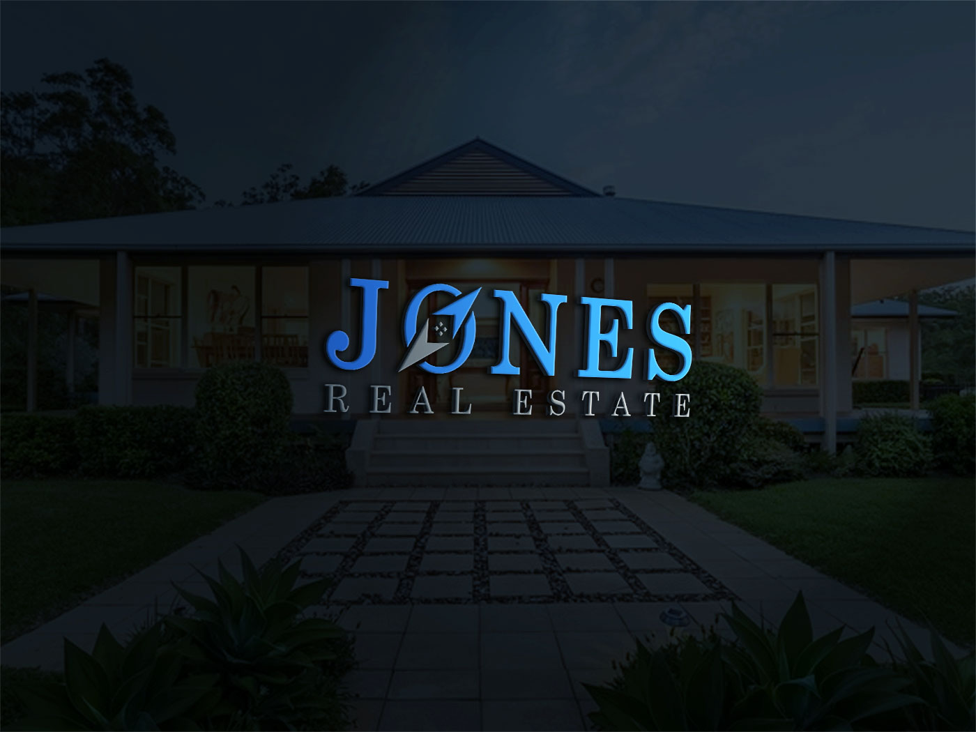 Logo Design by Deziners Zone for Jones Real Estate | Design #19016029