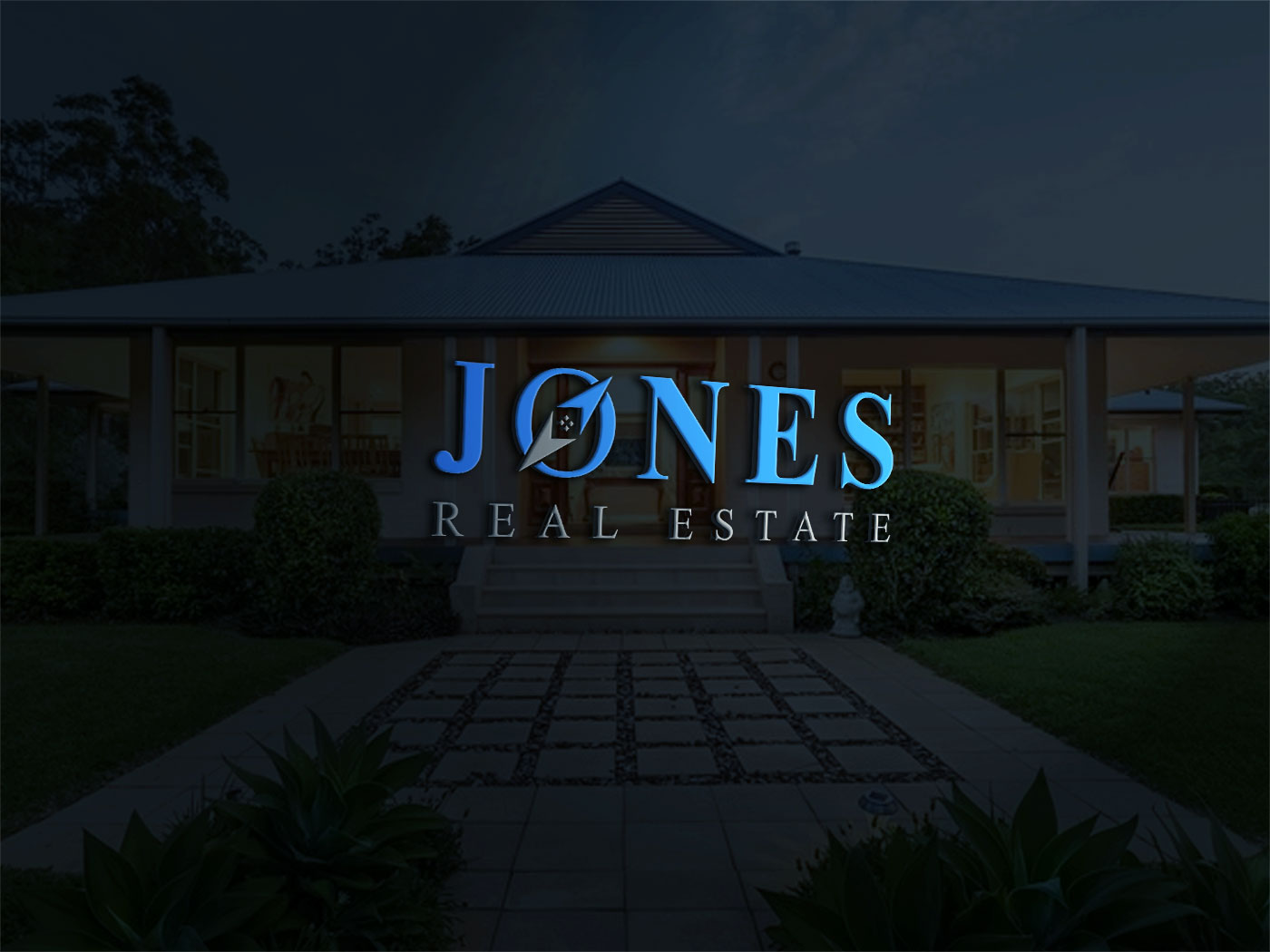 Logo Design by Deziners Zone for Jones Real Estate | Design #19033813