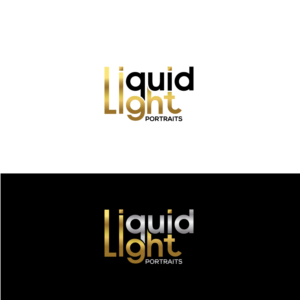 Liquid Light Portraits | Logo Design by sankar999
