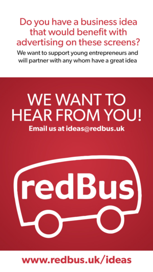 UK based media owner REDBUS (http://www.redbus.uk/) needs DIGITAL ADVERT to run on our digital panel | Advertisement Design by IG Creative Solutions