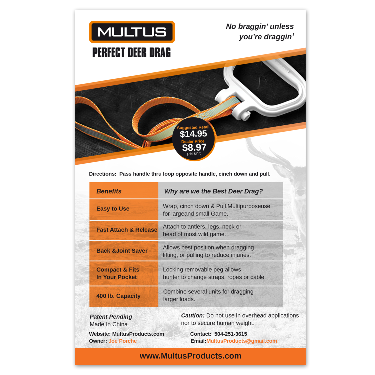 Flyer Design by karixen for Multus, LLC | Design #18997802