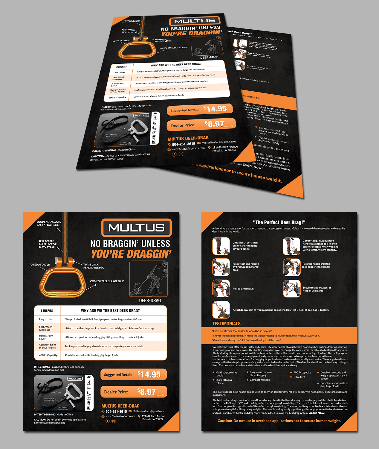 Flyer Design by debdesign for Multus, LLC | Design #19001782