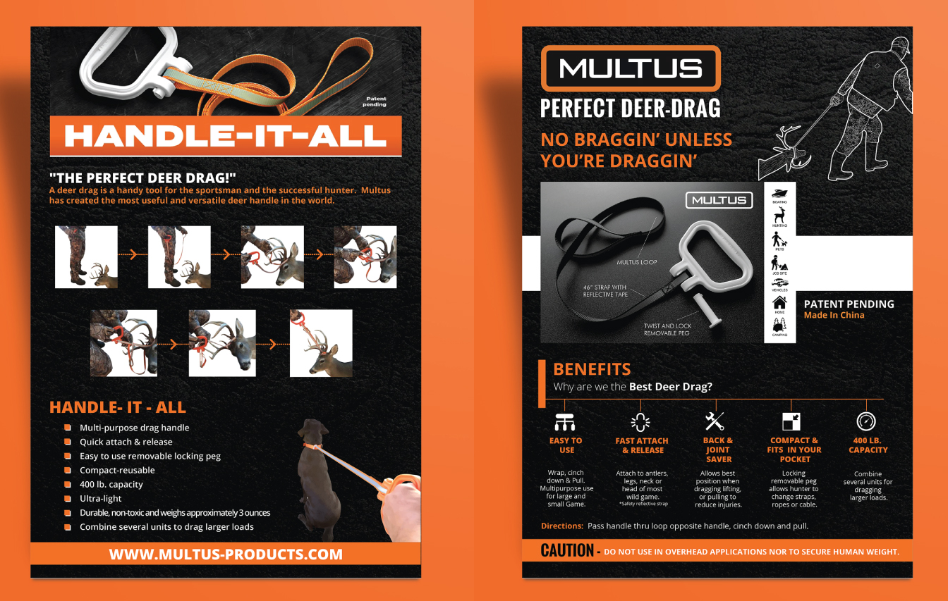 Flyer Design by ilovedesign1 for Multus, LLC | Design #18987677