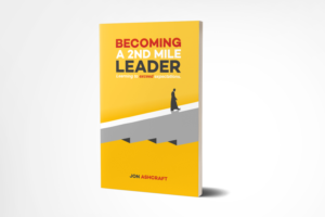 Creating 2nd Mile Leaders (Book cover) | Graphic Design by TTK