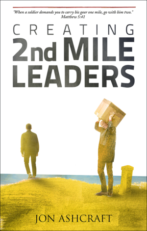 Creating 2nd Mile Leaders (Book cover) | Graphic Design by Tatlin