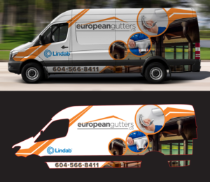 Car Wrap Design by Impressive Sol for Precision Gutters LTD. | Design #19033666