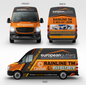 Car Wrap Design by SAI DESIGNS for Precision Gutters LTD. | Design #19017851