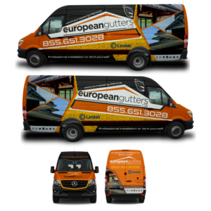 Car Wrap Design by DG+ for Precision Gutters LTD. | Design #19013977