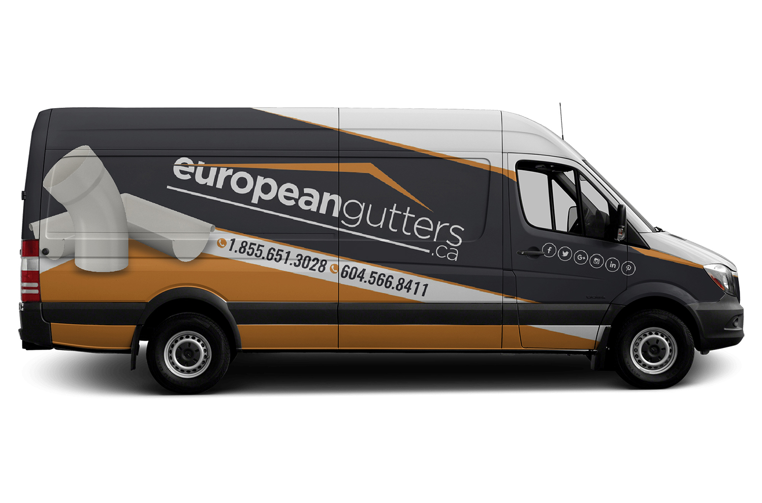Car Wrap Design by Czeh for Precision Gutters LTD. | Design #19182816