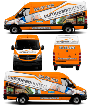 Car Wrap Design by The Faisal for Precision Gutters LTD. | Design: #19017106