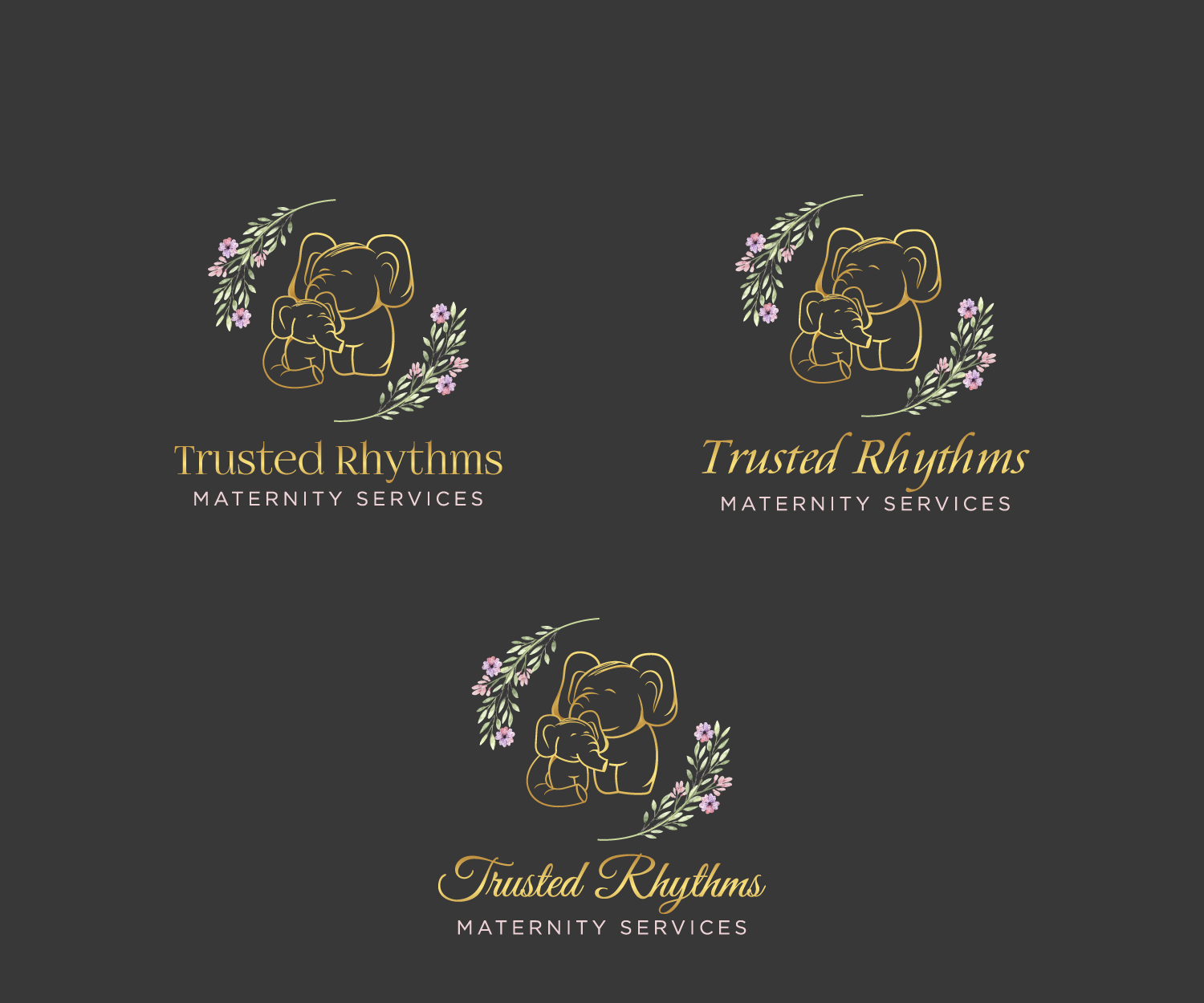 Logo Design by Mario for Trusted Rhythms Maternity Services | Design #19022651