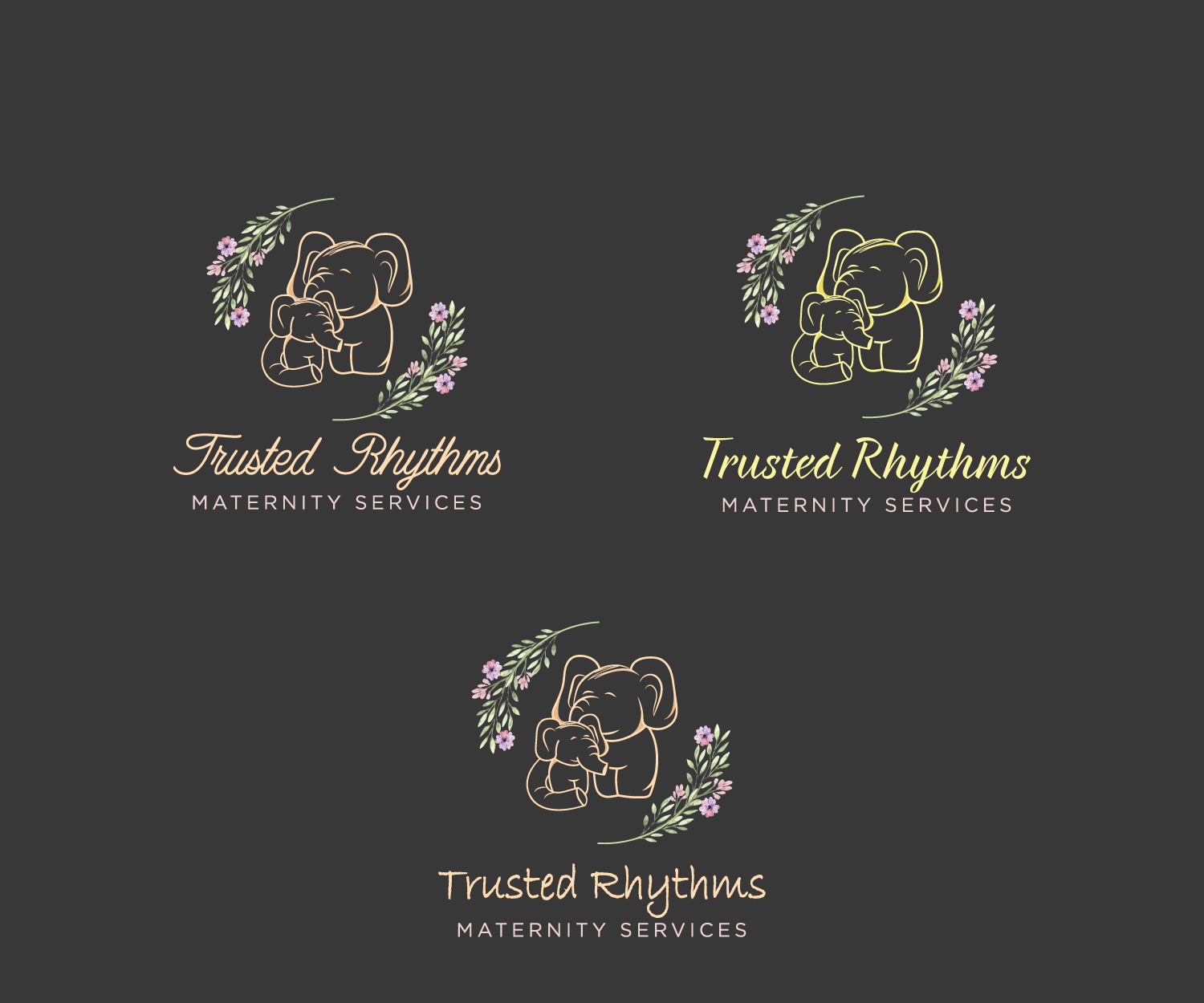 Logo Design by Mario for Trusted Rhythms Maternity Services | Design #19027971
