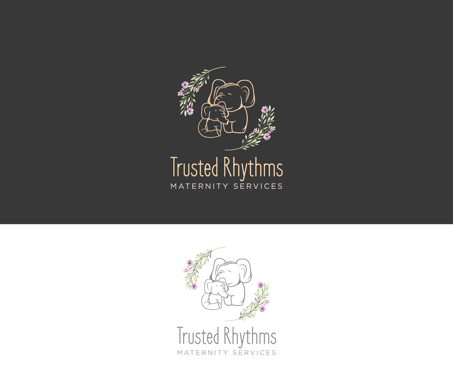 Logo Design by Mario for Trusted Rhythms Maternity Services | Design: #19037214