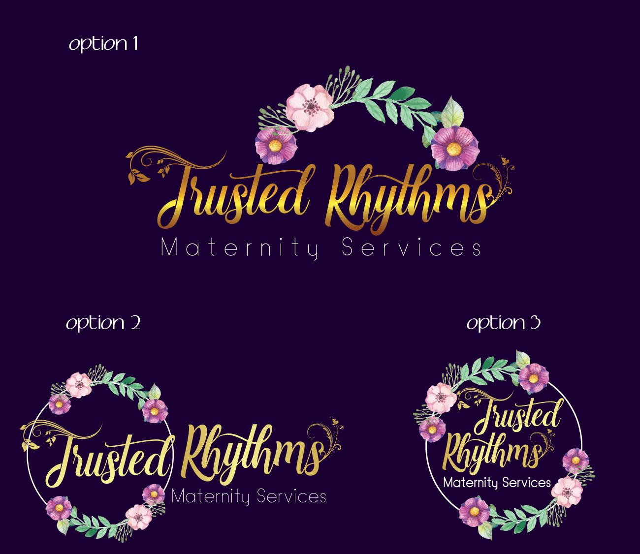 Logo Design by Impressive Sol for Trusted Rhythms Maternity Services | Design #19017981